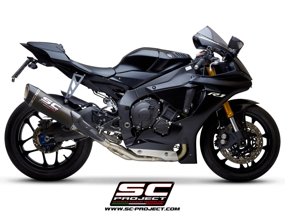 SC-Project Slip-On SC1-R + tubo de reemplazo KAT Yamaha YZF-R1/M RN65 (20-25) 