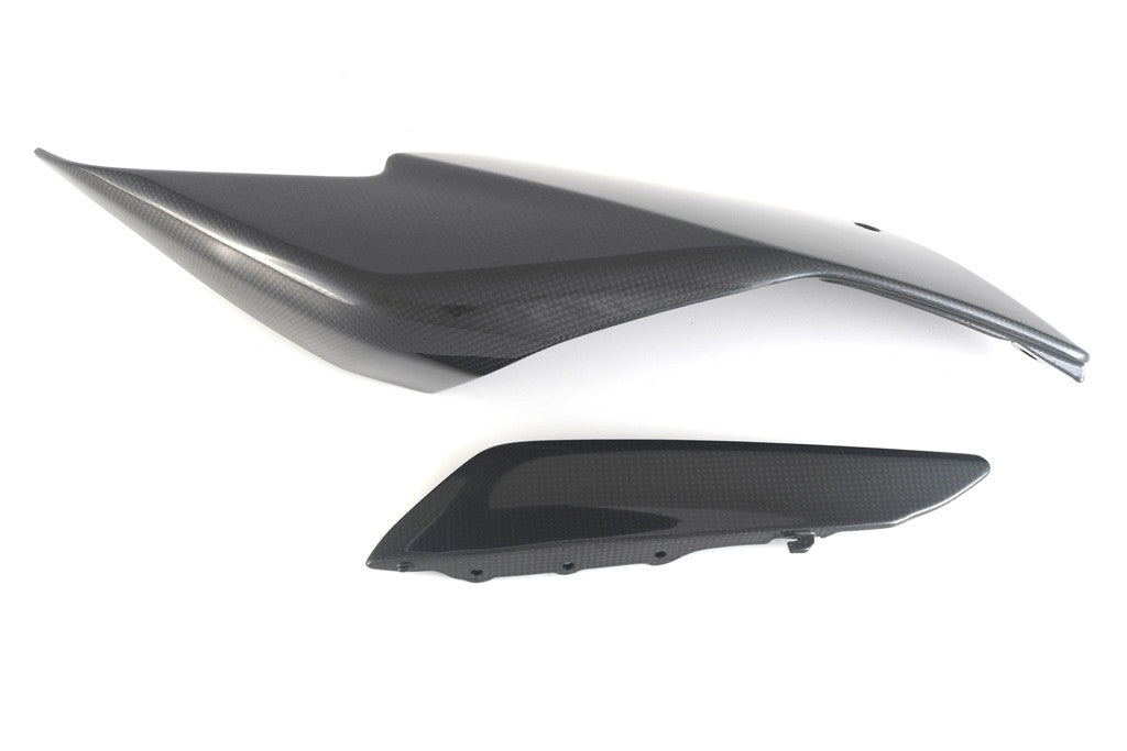 Carena trasera (2 piezas) izquierda de carbono Fullsix para Ducati Panigale 959 (16-19) 