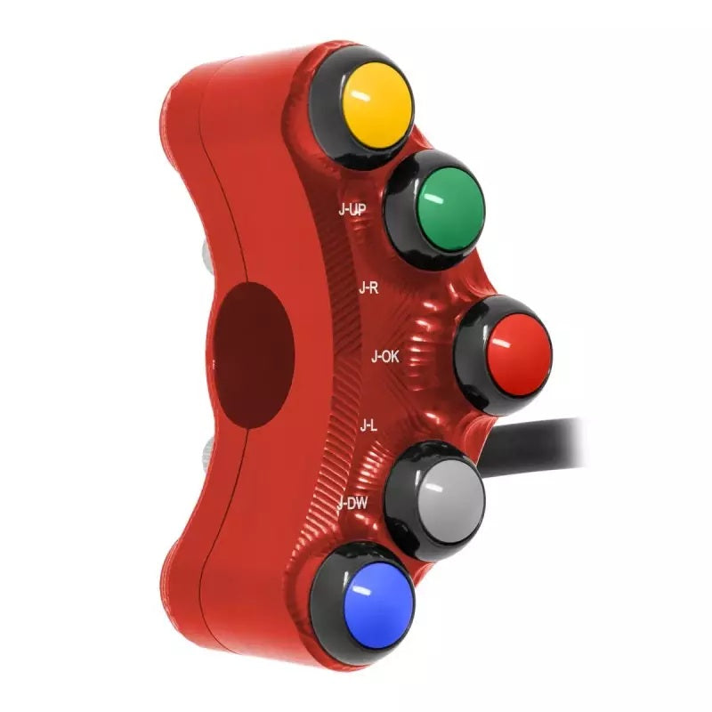 Interruptor de manillar Race izquierdo JetPrime Aprilia RSV4/1100 Factory/RF/RR (17-20) JP PLSR 009 RF 