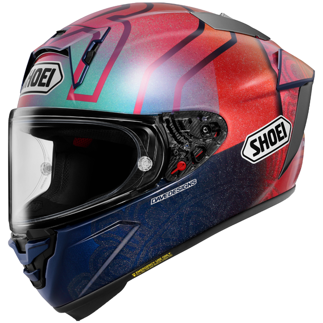 Casco Shoei X-SPR PRO Márquez Holi TC-1 Edición Limitada - Réplica de Marc Márquez India 2023 