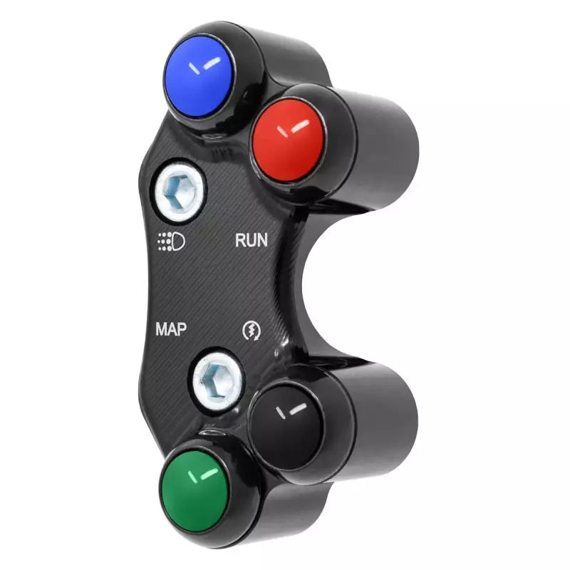 Interruptor de manillar derecho JetPrime Aprilia RSV4/RR/1100 Factory (21-25) JP PLD 660 