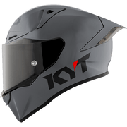 Casco de competición KYT R1R Plain gris Y6R100W1 