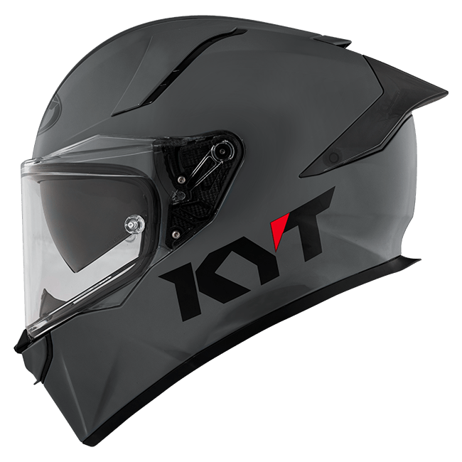KYT R2R Casco Plano Gris Y6R200W1 