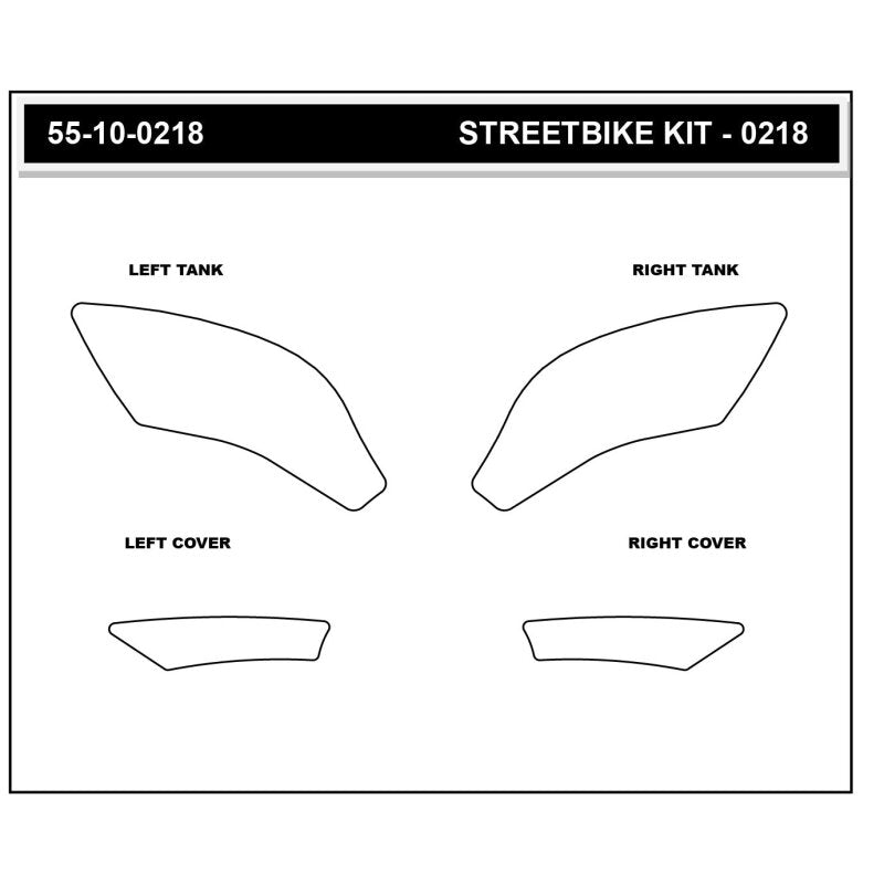 Stompgrip Icon Traction Pads Yamaha YZF-R9 (25-26) 55-14-0218 