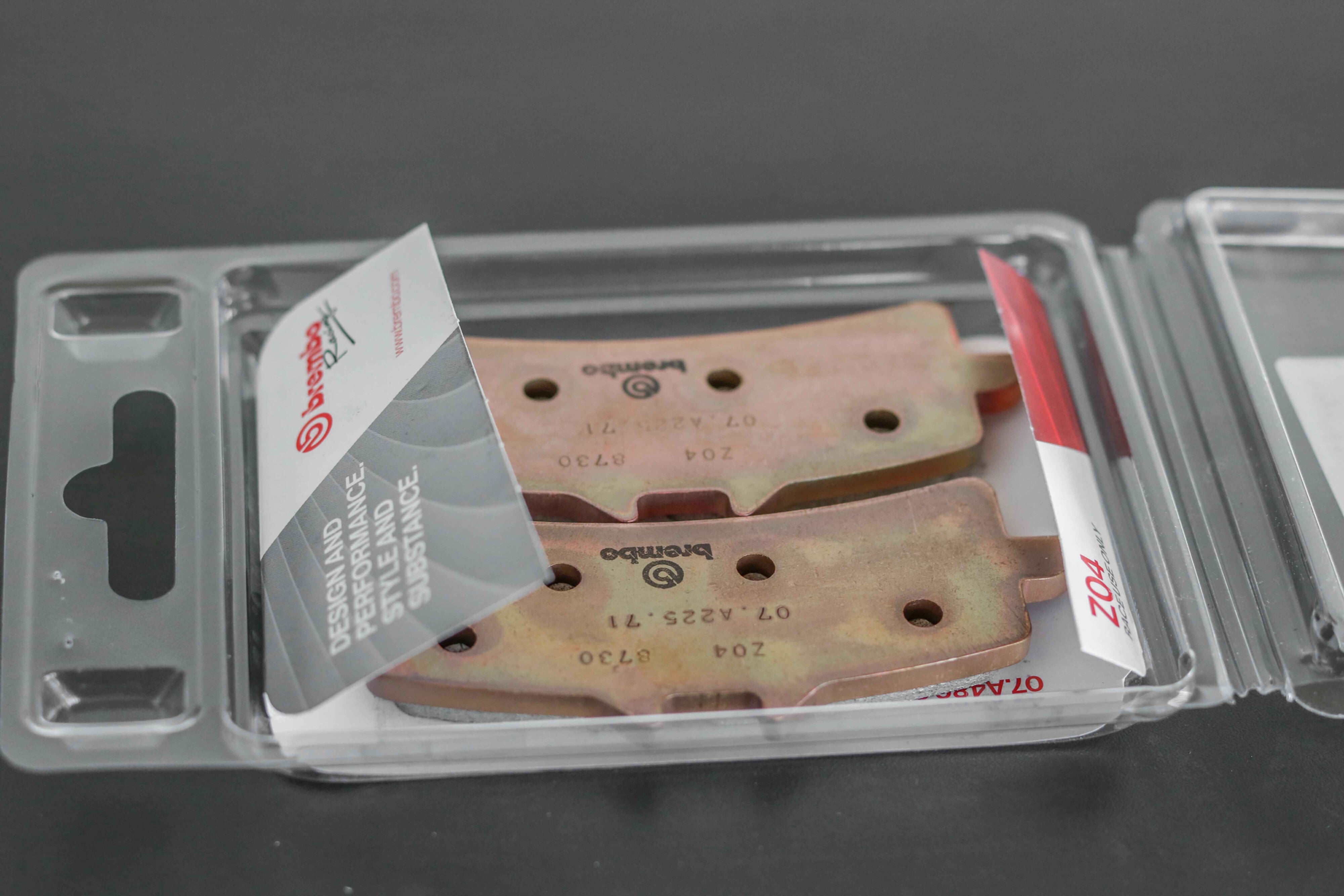 Brembo Z04 Racing-Pastillas de freno Ducati Panigale V4/S/R (18-24) 