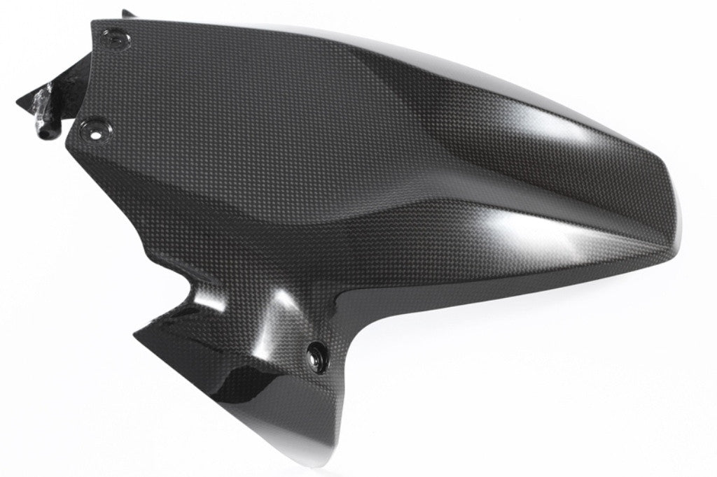 Guardabarros trasero "LONG" de carbono Fullsix para Ducati Panigale 1299/S (15-18) 