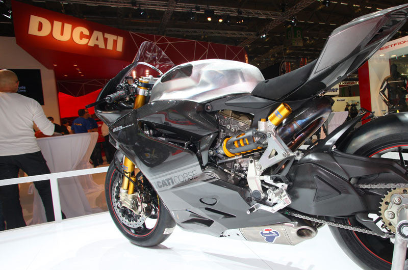 Kit de escape Slip-On de Titanio Termignoni para Ducati Panigale 1199/R/S (12-17) 96450311B 