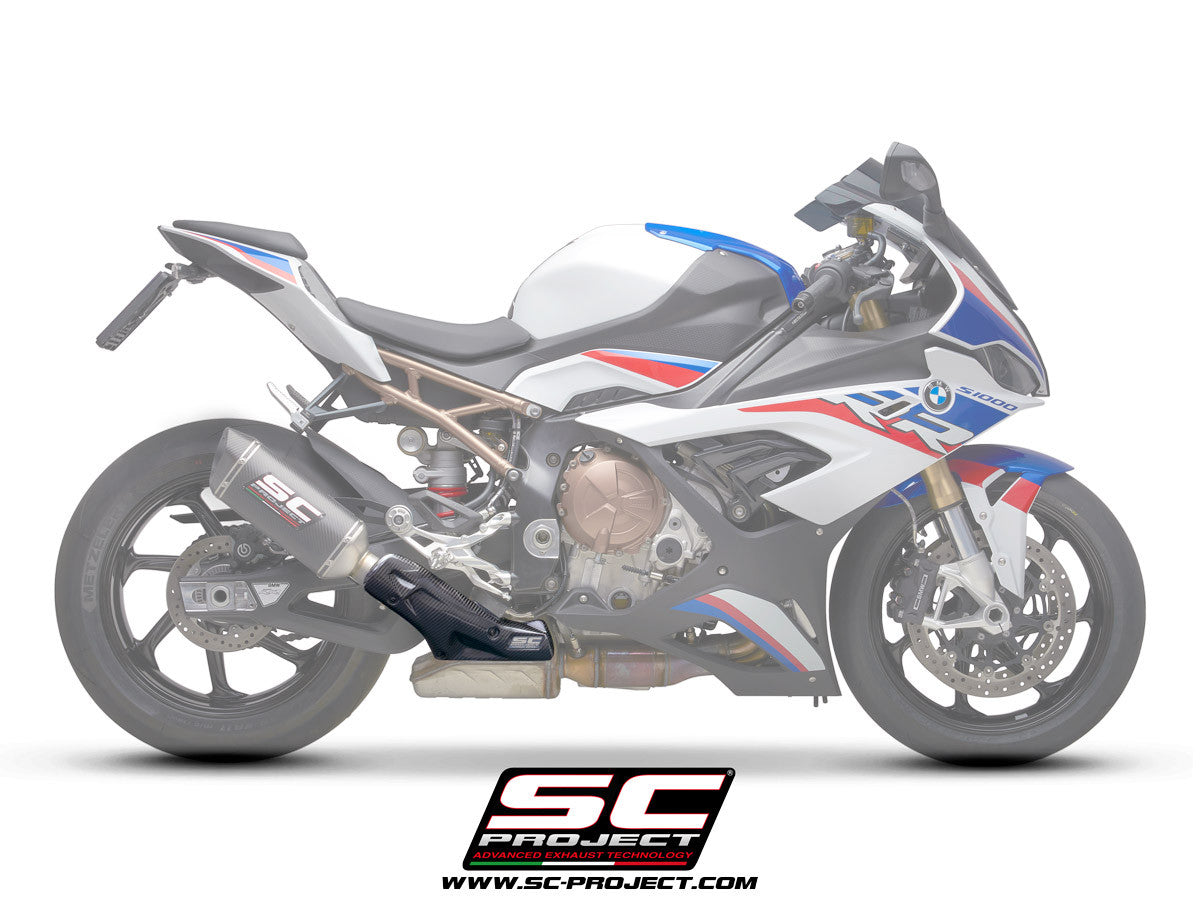 Protección térmica de carbono Escape SC-Project Slip-On BMW S1000RR K67 (19-20) B33A-CP 