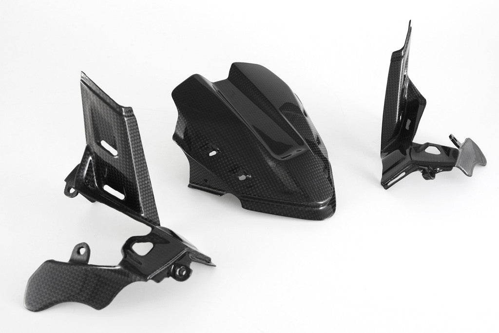 Cubierta de instrumentos "sin GPS" Carbon Fullsix Ducati Panigale V4/S/R (18-24) 