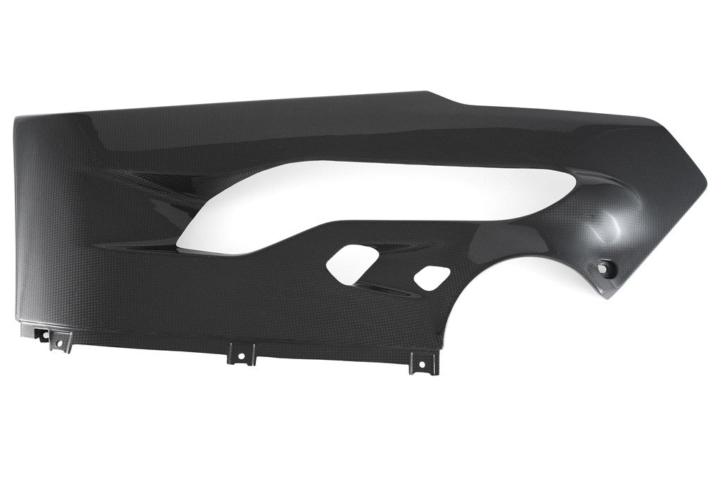 Carcasa lateral derecha inferior de carbono Fullsix Ducati Panigale 959 (16-19) 