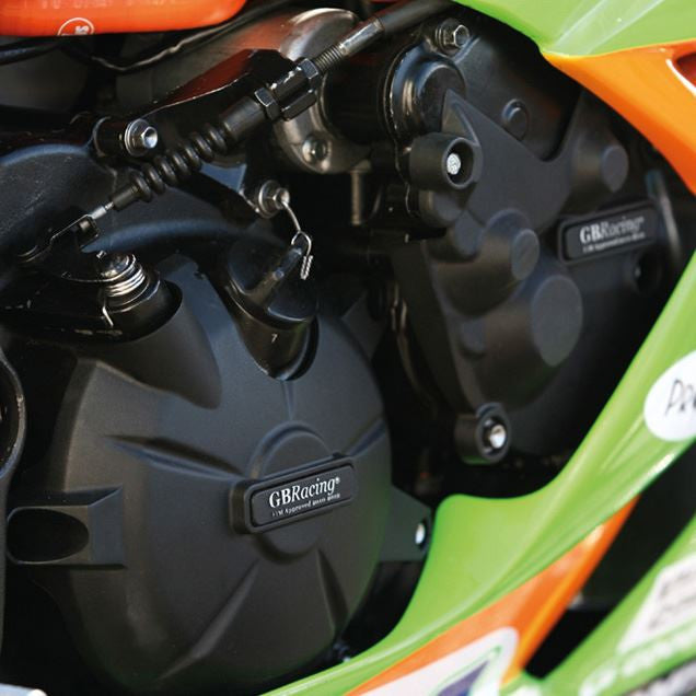 Cubierta de motor Protectores Kit completo GBRacing Kawasaki ZX-6R/636/RR (09-12) 