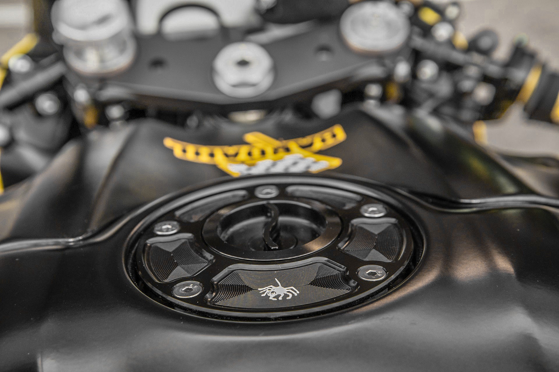 Tapón de depósito de cierre rápido Spider Racing Ducati Panigale V2 955 (20-24) 60.D06 