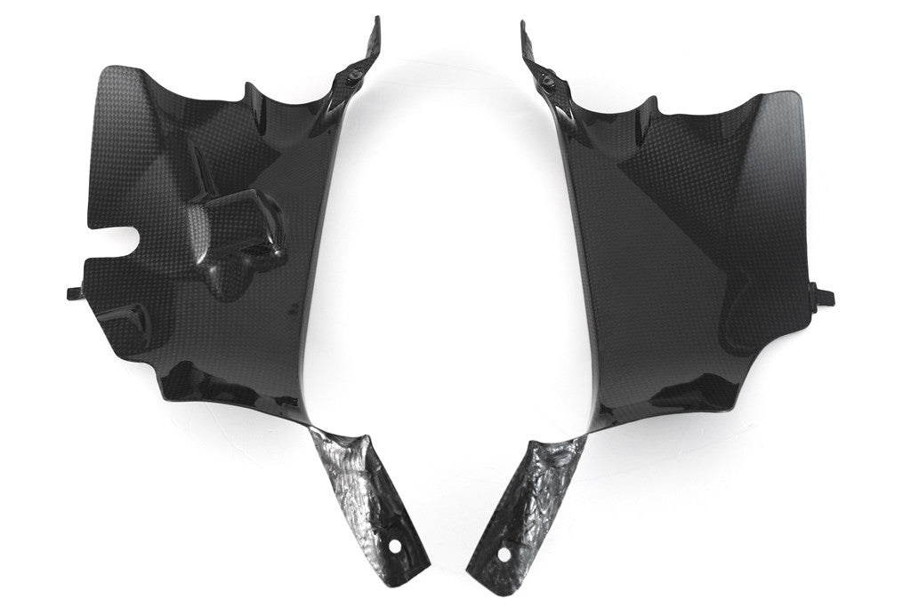Cubiertas de conducto de aire de carbono Fullsix Ducati Panigale V4/S/R (18-24) 