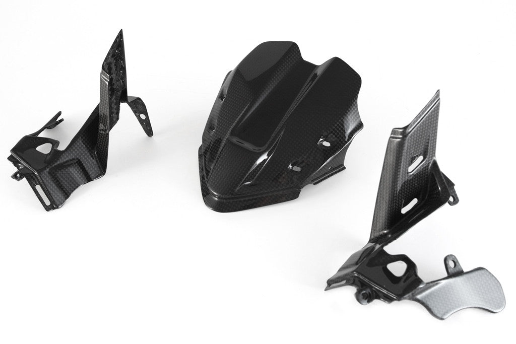 Cubierta de instrumentos "sin GPS" Carbon Fullsix Ducati Panigale V4/S/R (18-24) 