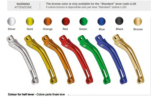 Palanca de freno ajustable Bonamici Racing Yamaha YZF-R3 (15-25) LB170 