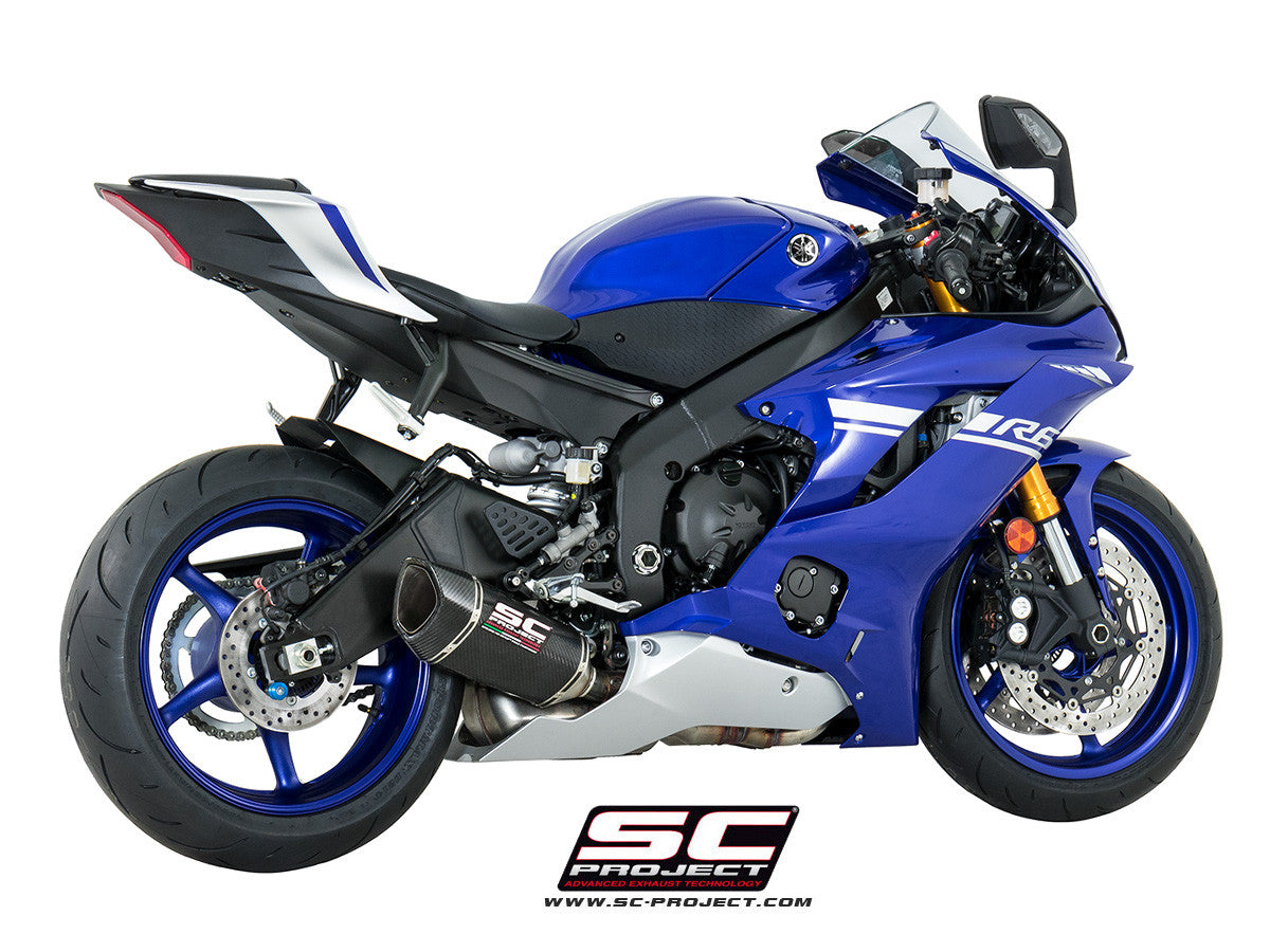 SC-Project Slip-On SC1-R Yamaha YZF-R6 RJ27 (17-25) Y21A-L90C 