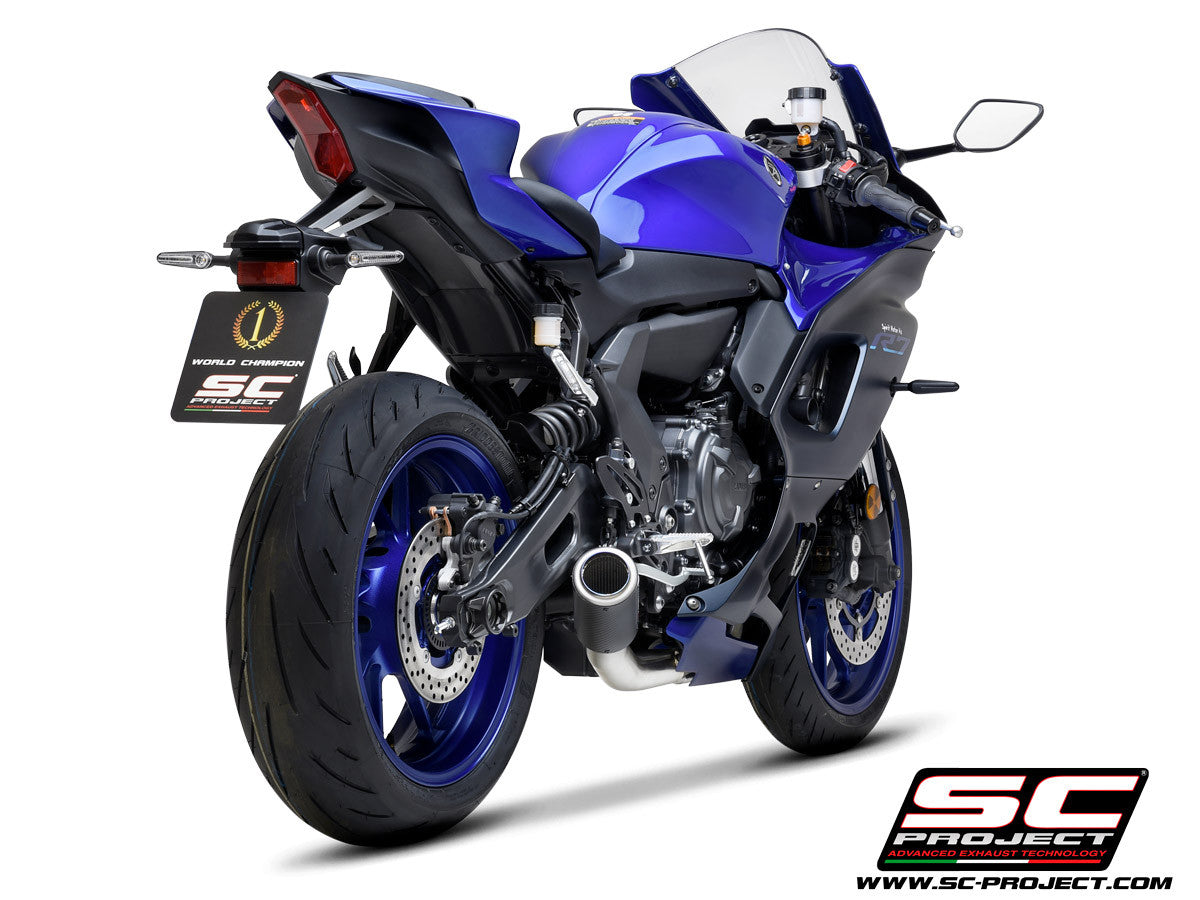 SC-Project sistema de escape completo RACE CR-T Yamaha YZF-R7 (21-25) Y36A-CDE36 