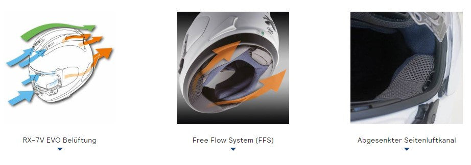 Casco Arai RX-7V Evo Kiyo Trico 