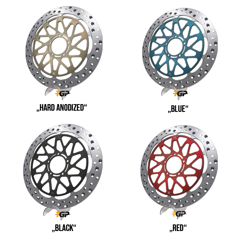 TK Discos de Freno SBK GP 7.0 Discos de freno Kit Triumph Street Triple 765 S / R / RS / Moto2 (17-25) 