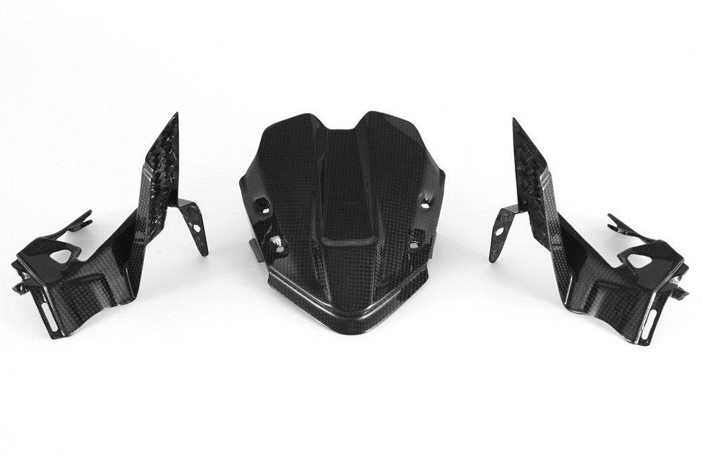 Cubierta de instrumentos "sin GPS" Carbon Fullsix Ducati Panigale V4/S/R (18-24) 