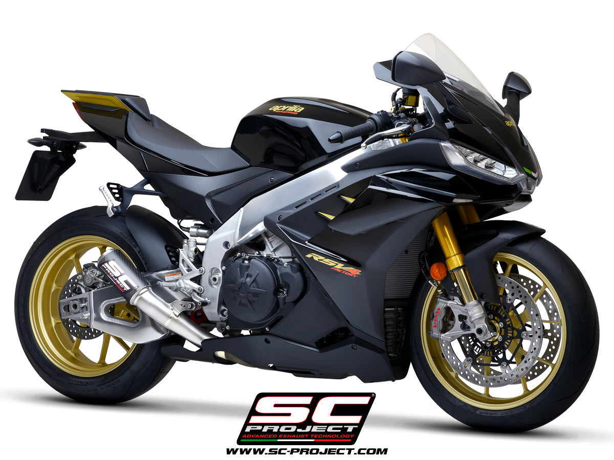 SC-Project Escape Slip-On CR-T Aprilia RSV4 1100 Factory (21-24) A27A-T36 