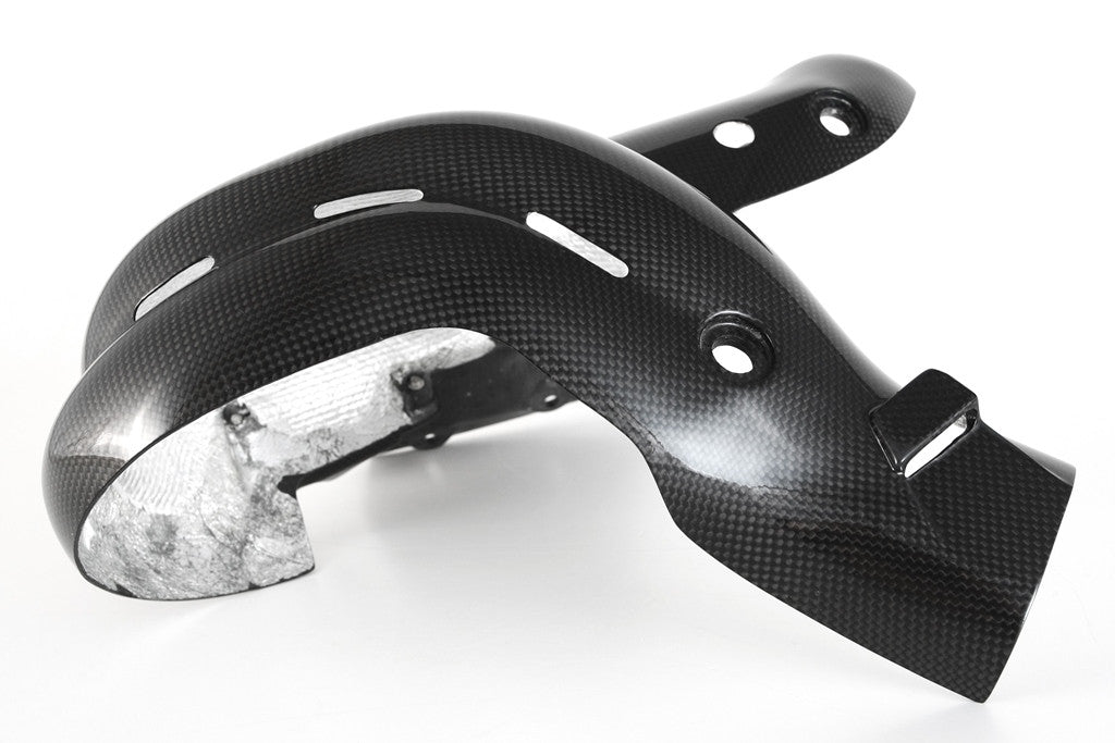 Protección térmica de colector de carbono Fullsix Ducati Panigale V4/S/R (18-21) 