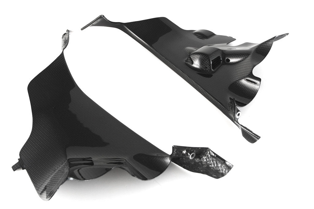 Cubiertas de conducto de aire de carbono Fullsix Ducati Panigale V4/S/R (18-24) 