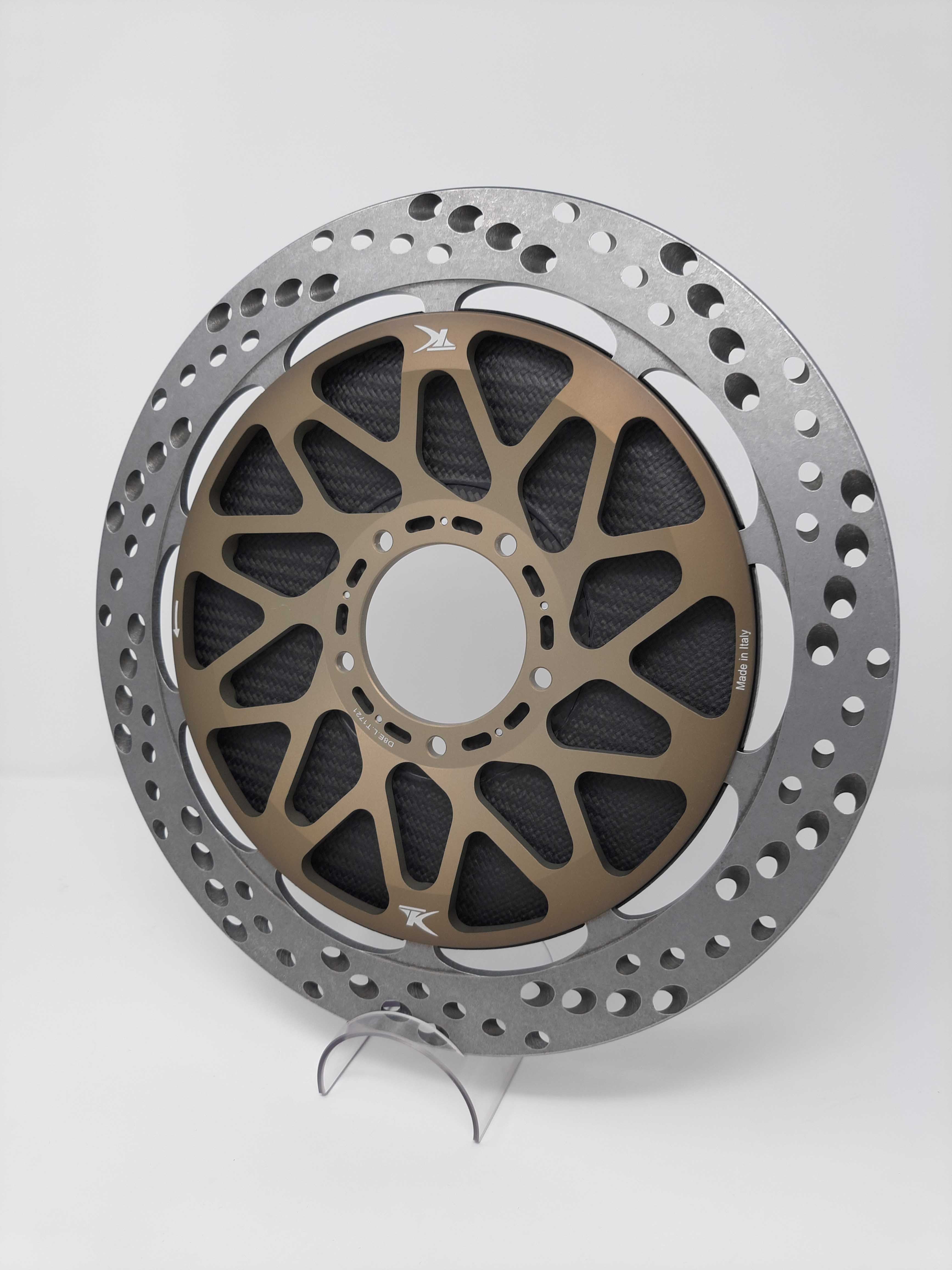 TK Discos de freno de carbono cubiertas de disco de freno Ducati Panigale V4 R (19-24) 