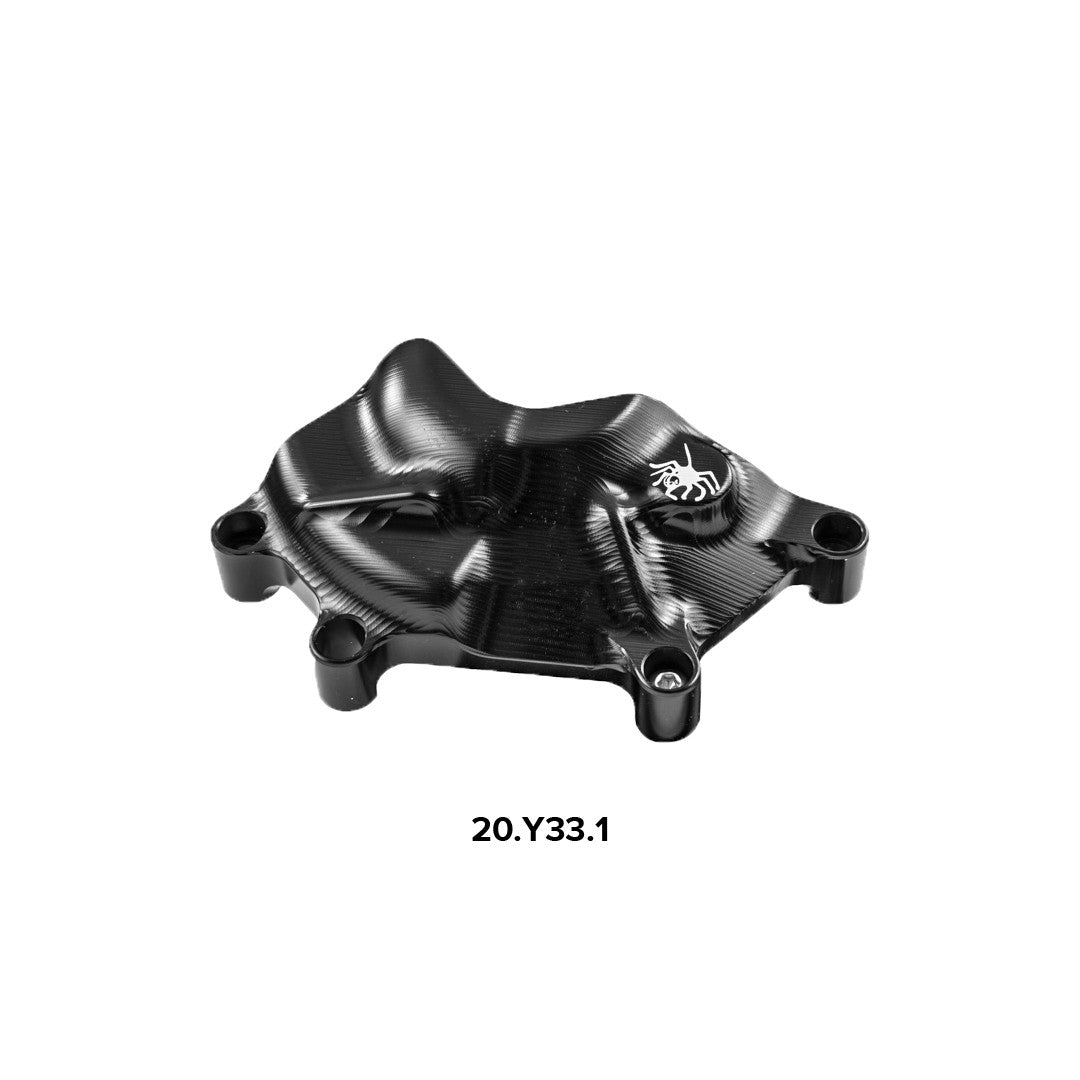 Cubierta de protección de motor de aluminio Spider Yamaha YZF-R1/M RN32, RN49 y RN65 (15-25) 20.Y33 